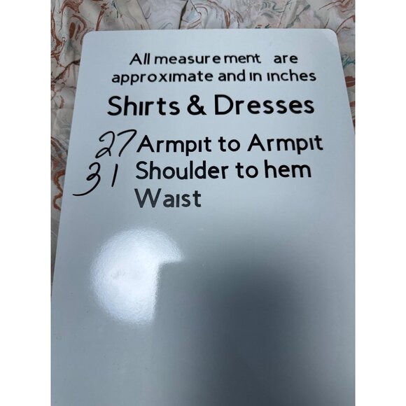 Torrid Womens Harper Marbled Print 3/4 Sleeve Lightweight Blouse Size 3X - Picture 7 of 8